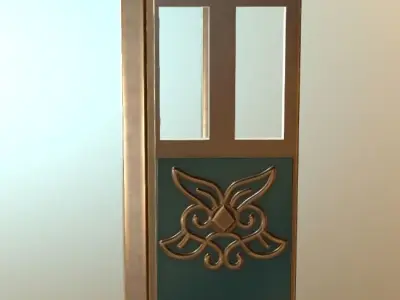 Door 05 Low-poly 3D model buy