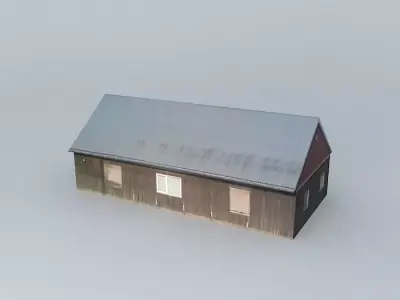 Hungarian street in Pilsen Free 3D model