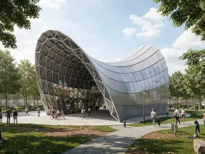 Parametric bridge  3D model