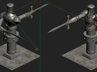 Wicked Creator - Training dummy 3D model