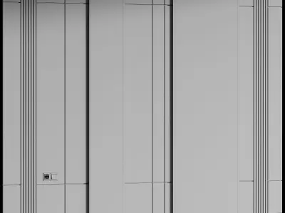 Wall panel 12 3D model