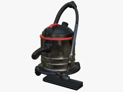 Vacuum Cleaner 3d model Low-poly 3D model