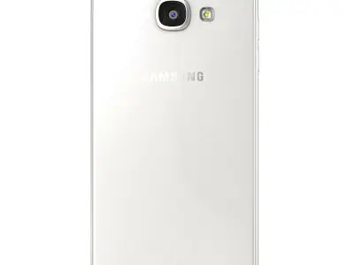 Samsung Galaxy A7 2016 white 3D model