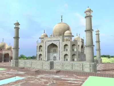 Taj Mahal Palace 3D model