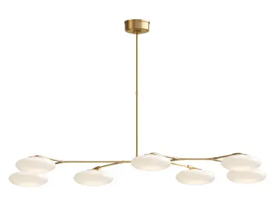  Brindille XL Articulating Linear Chandelier 3D model