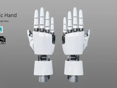 Robotic Hand 3D model