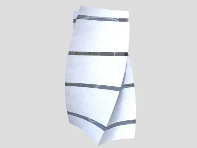 Post Apocalyptic building 3 3D model