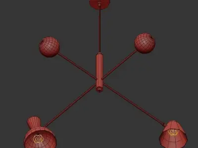 Latun Sputnik 3D model