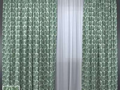 Curtain 19 3D model