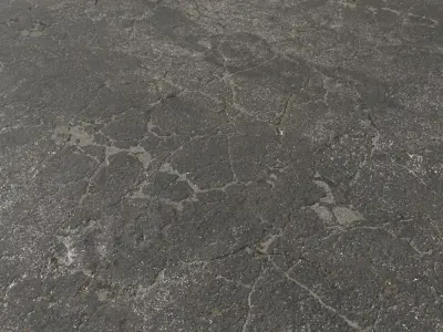 Old Road Textures Pack 6 3D model