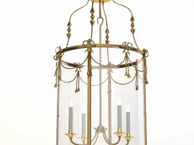 Classic Chandelier 2 3D model