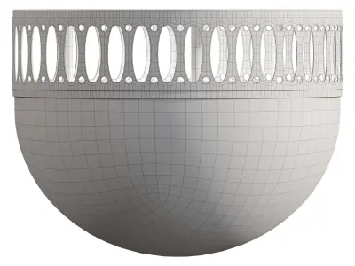 WOKA - Flush Mount WW7 3D model