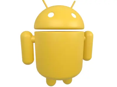 Android Robot v1 004 Free low-poly 3D model