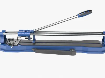Manual Tile Cutter  Low-poly 3D model