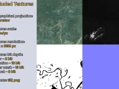 Rongcheng China City Landscape 3D Model 3D model