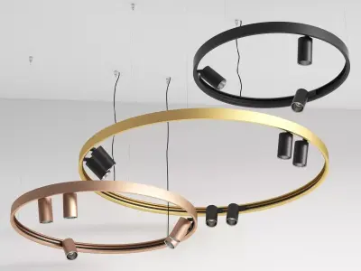 Superloop HC MDL Pendant Lamp 3D model