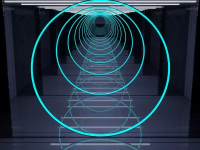  Sci Fi Interior 3D model