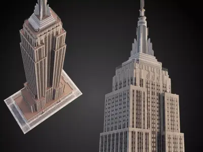 Empire State Building 3D model