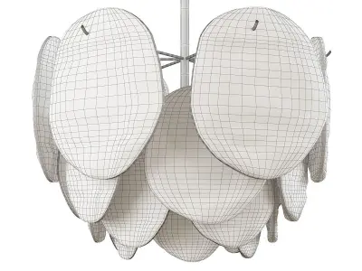 Kalmar glass pendant Low-poly 3D model