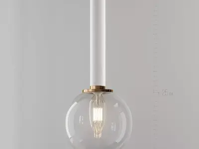 Stellar Mini Pendant by Matteo Lighting 3D model