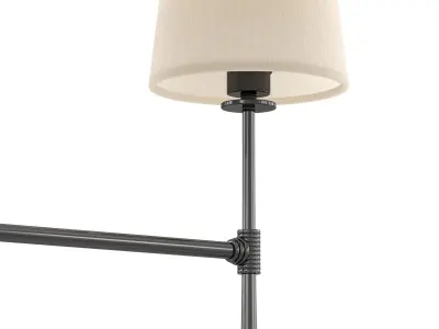 Rhodes Double Sconce 3D model