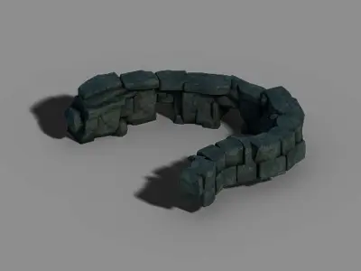 Gangs demon - Cliff 01 3D model