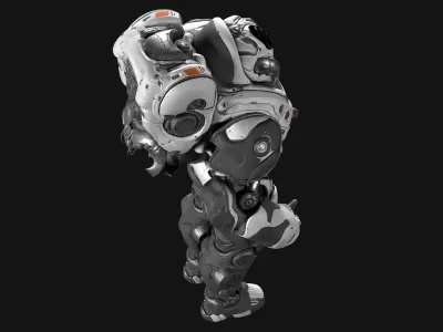  Combat Suit 04 - Backpack 