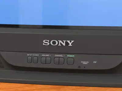  Sony Trinitron KV-27S46 Retro CRT TV 