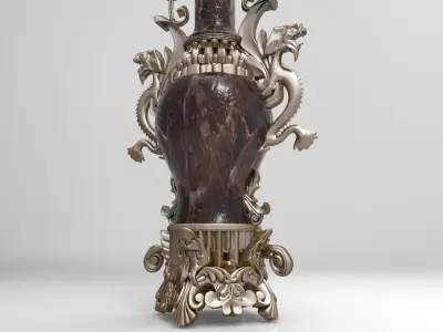 Corner light 3D model