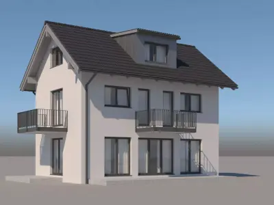 Family House 9 3D model