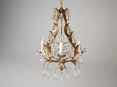Vaughan Joliet Chandelier CL0078GI 3D model