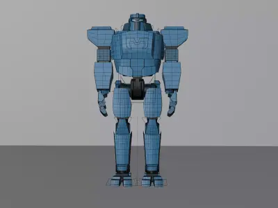 Mecha Man from Dispatch Fan Model 3D model