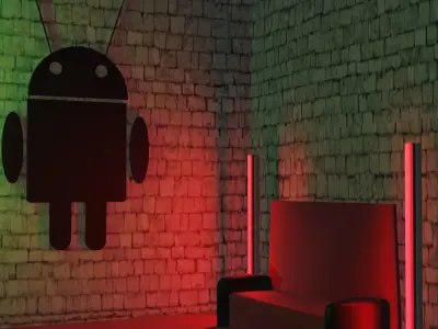 computer room 3D model