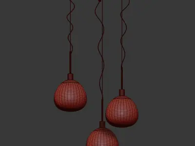 Suspension Light Erich Maytoni Modern 3D model