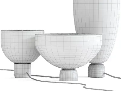 Brokis Light Line LED Glass Table Lamp 3D model