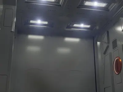 sci-fi set2 3D model