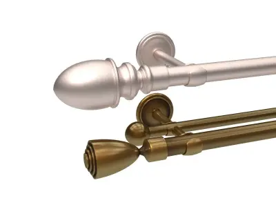 Curtain Rods No4 3D model