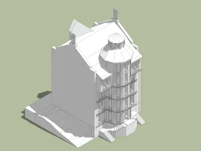 House-9 building 3D model
