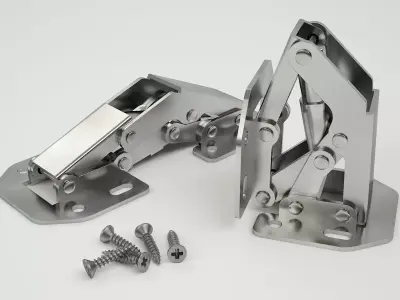 Hinge stainless steel door hinges 3D model