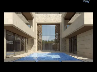 Modern Villa Design 017  3D model