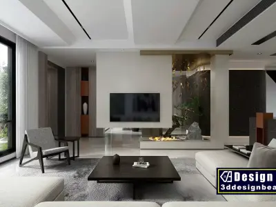 Living room 10 3D model