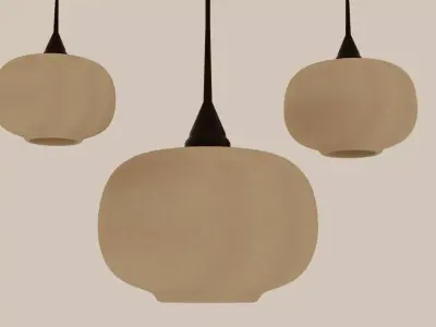 Modern Lighting Lamp 3D model