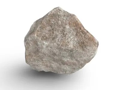 Rock  Model 04 Low-poly 3D model