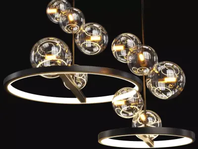 IONA B lampatron pendant light 3D model