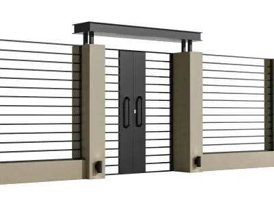  Fencing 25 3D model