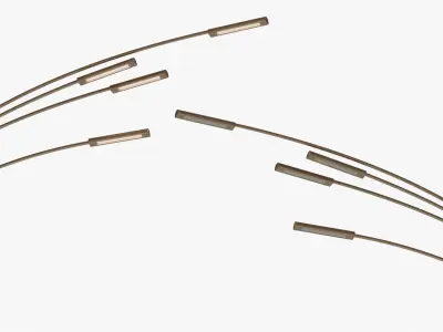 Floor lamp Juncos design emmemobili 3D model