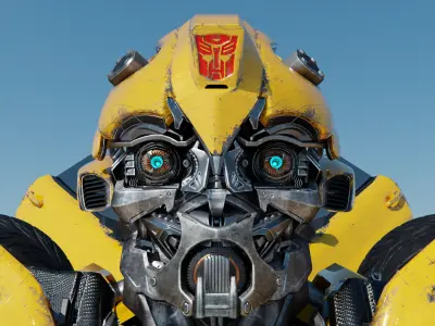 Bumblebee Transformers The Last Knight 3D model