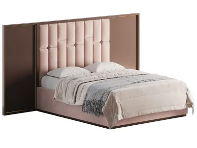 Fara Bed Design Intricately Designed Pakistani Bed 3D model