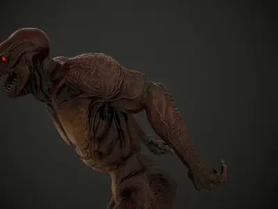 Monster Low-poly 3D model