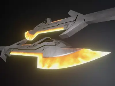 Energon Swords Optimus Prime  3D model